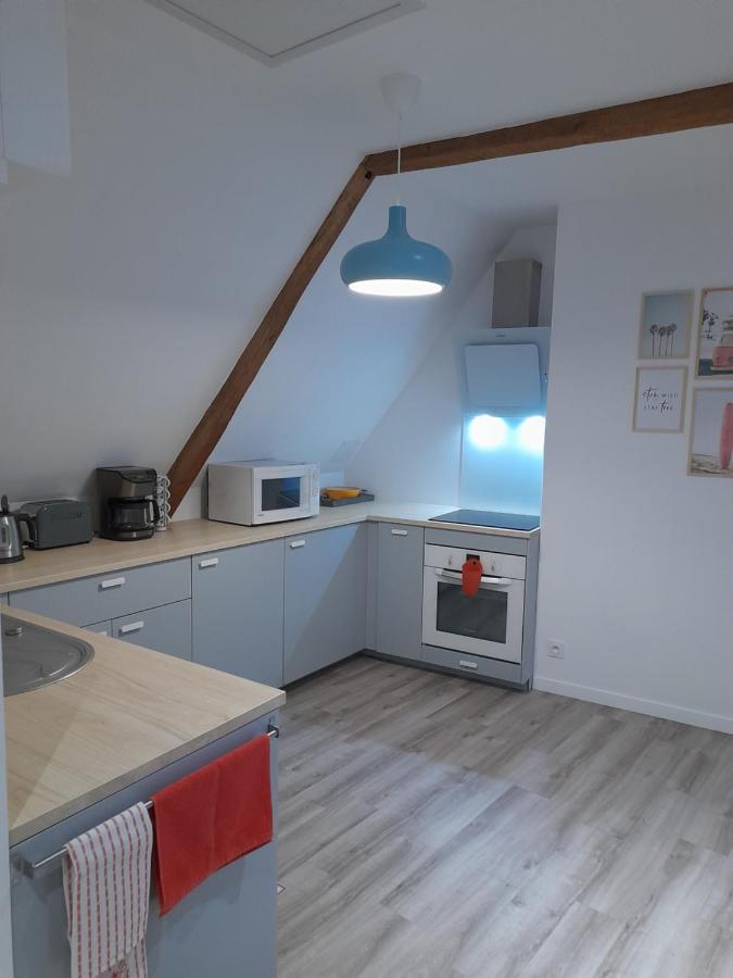 Appartement Dans Maison De 1789 Au Centre De Vitre Exterior photo